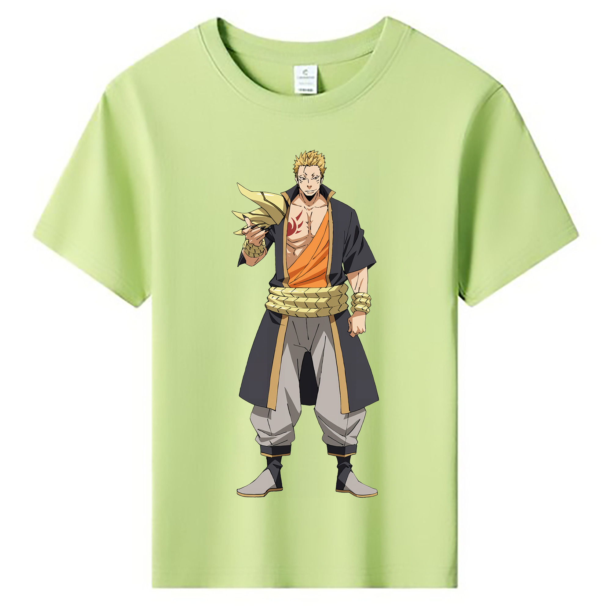 （画像用） 転スラ Regarding Reincarnated to Slime 綿100％キッズTシャツ（フロントプリント）